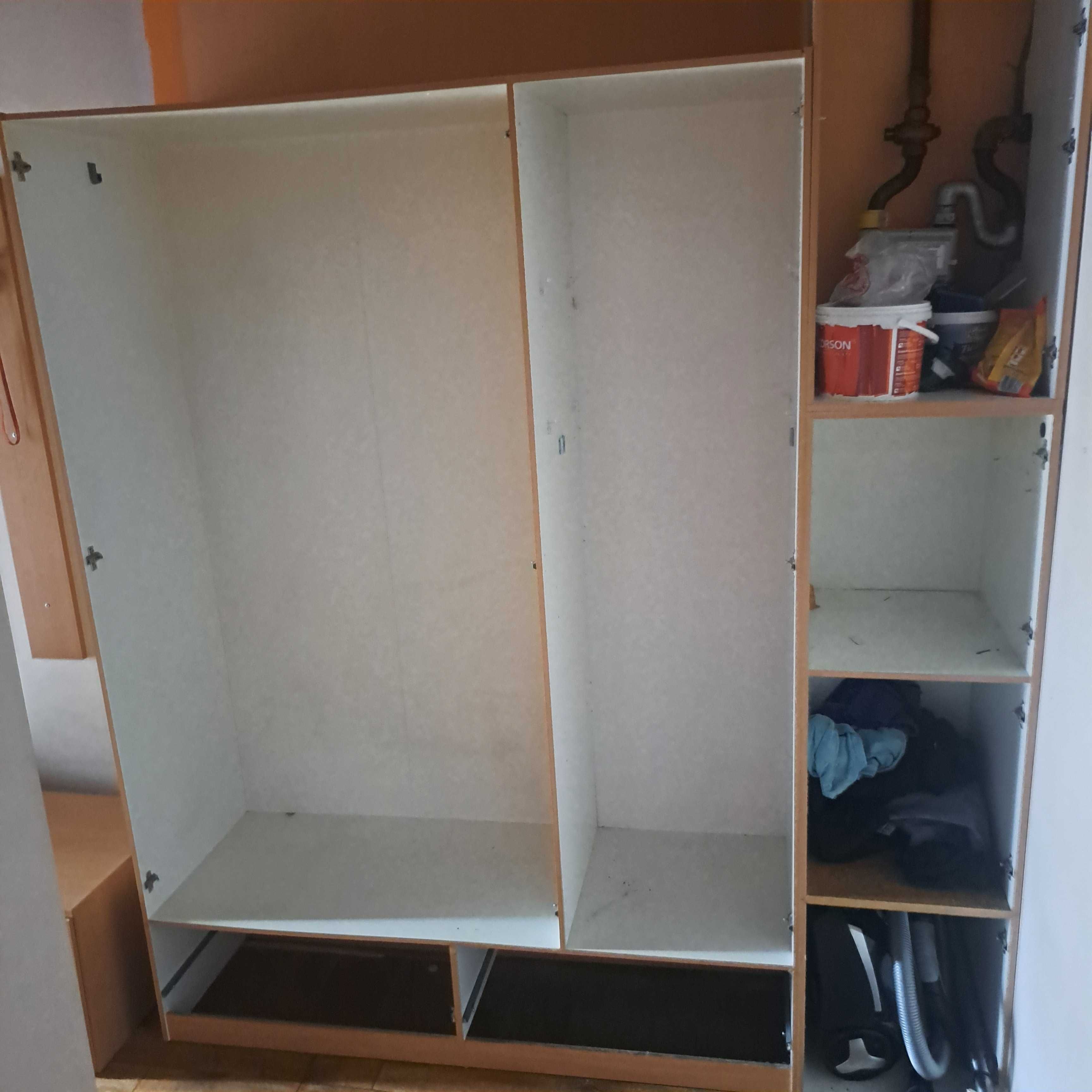 Szafka na buty ,nadstawka i komin