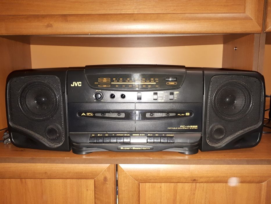 Магнітола  JVC PC-W222, плеєр Panasonic RQ-L11