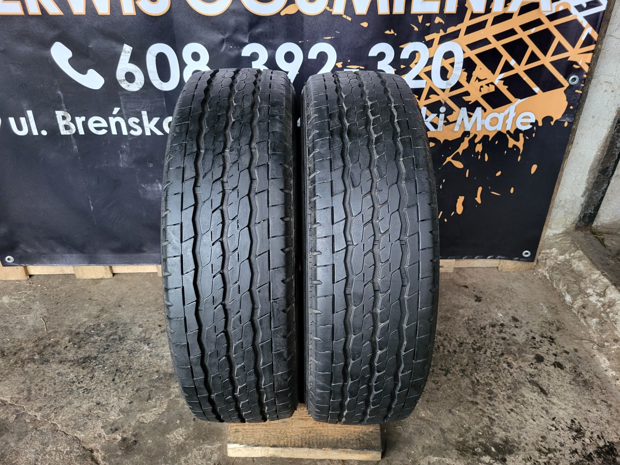 Opony letnie 195/65/16C Firestone 22rok 7,5mm