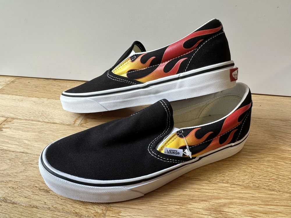 Vans slip on 40 - flame - NOWE