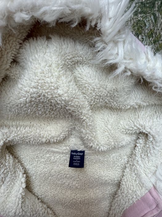 Casaco com capuz de menina - BabyGap - Tamanho 2 anos