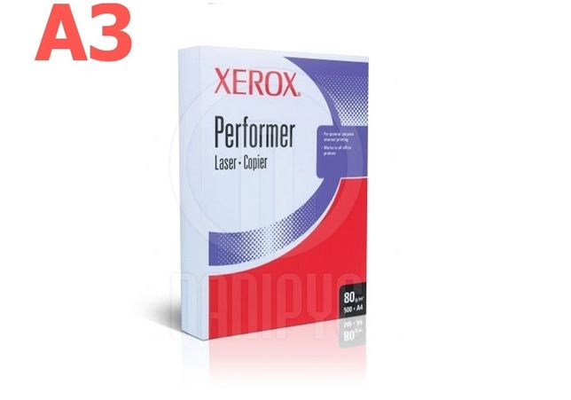 Бумага офисная А3 Xerox Performer, 500 листов, 80 г/м