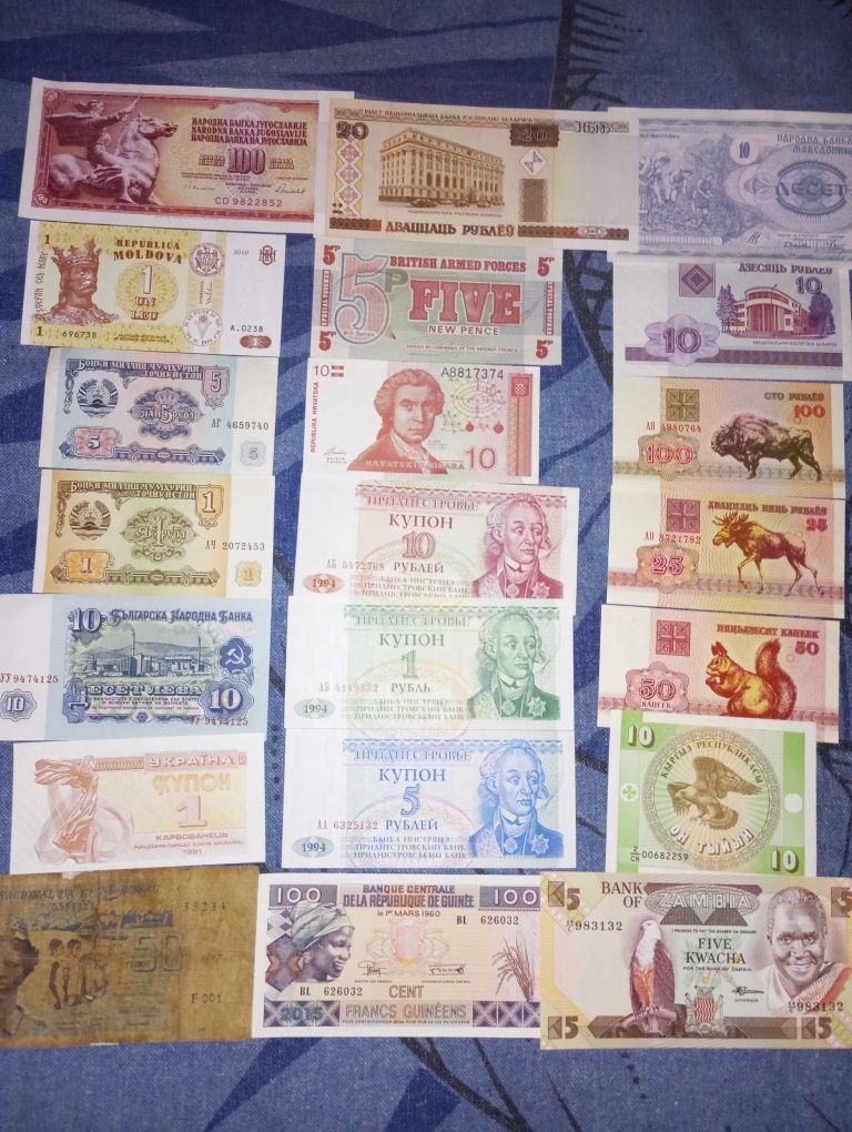 Lote notas países de leste