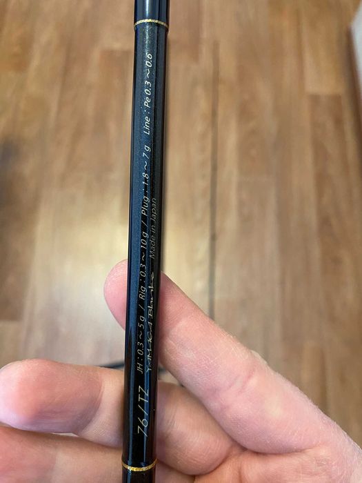 Yamaga Blanks Blue Current TZ BLC-76/Tz 2.29m 0.3-10g