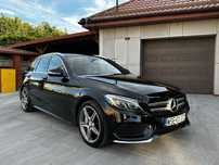 Mercedes-Benz Klasa C C200 AMG Line*LED ILS*Navi COMAND*Skóry*Ambiente*AGILITY SELECT*18"