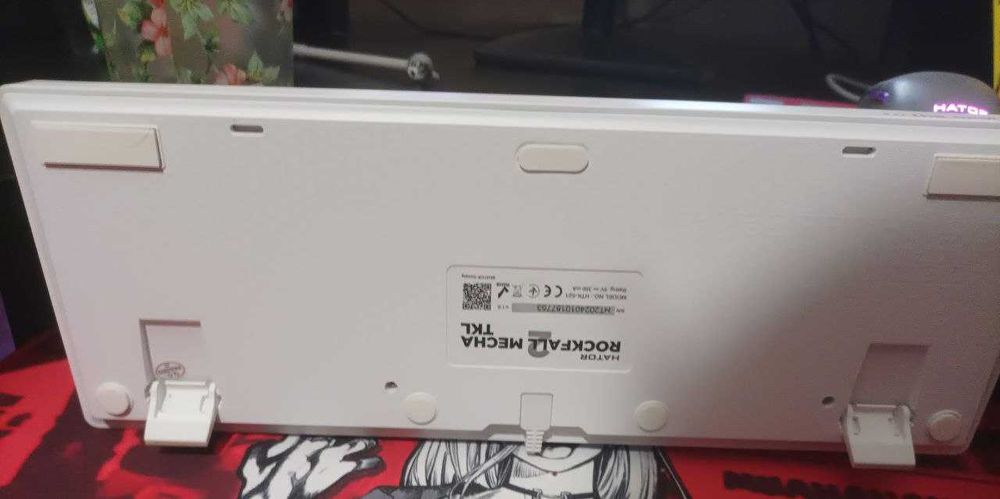 Набор Мышка Hator Pulsar 2 PRO+Клавиатура Rockfall mecha 2 TKL(дефект)