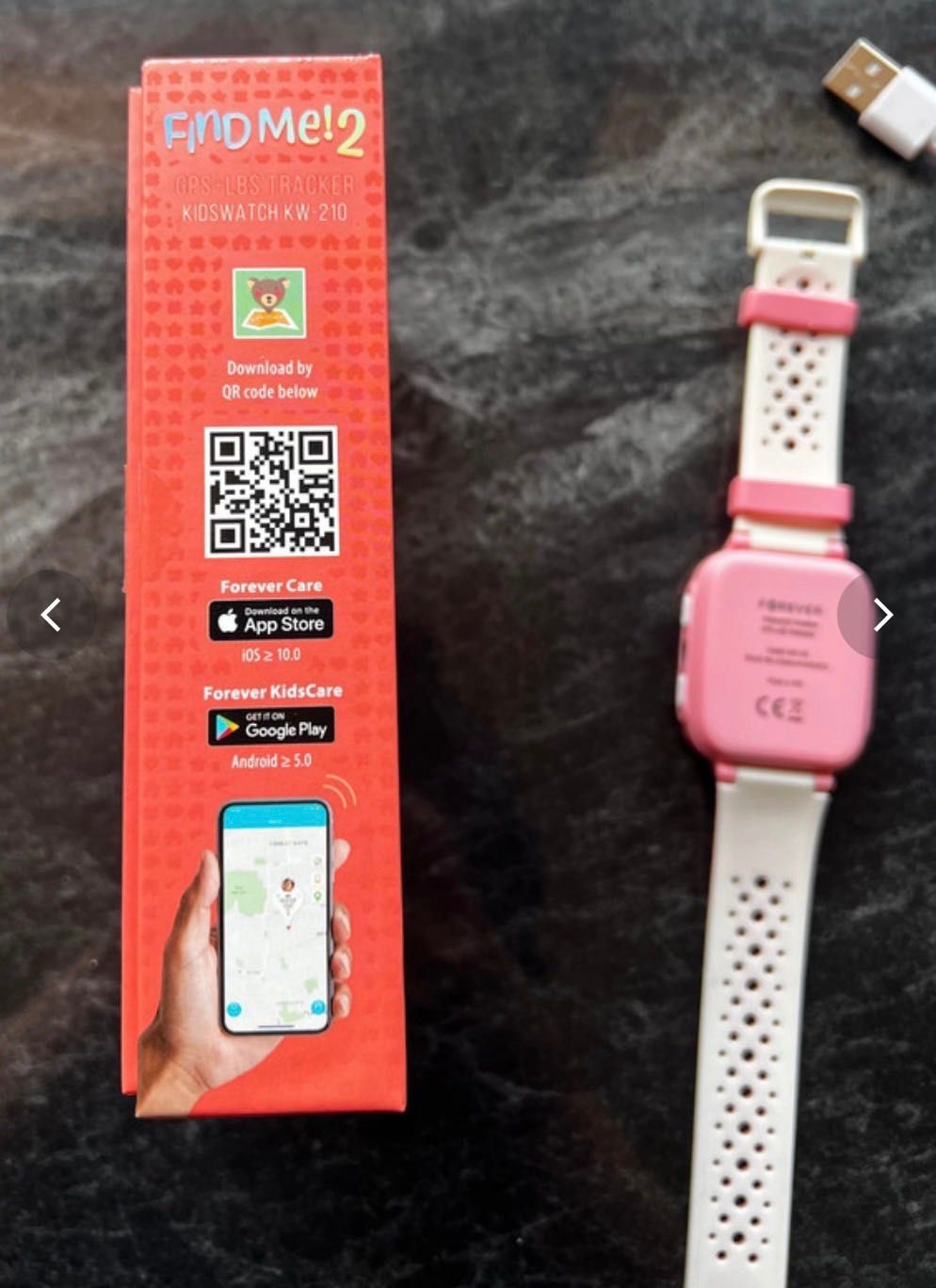 Smartwatch dla dziecka FOREVER FIND ME! 2