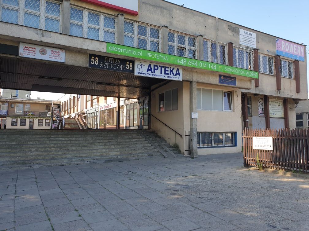 Lokal usługowo - handlowy do wynajęcia 40 m2 Warszawa Wola Ciołka 35