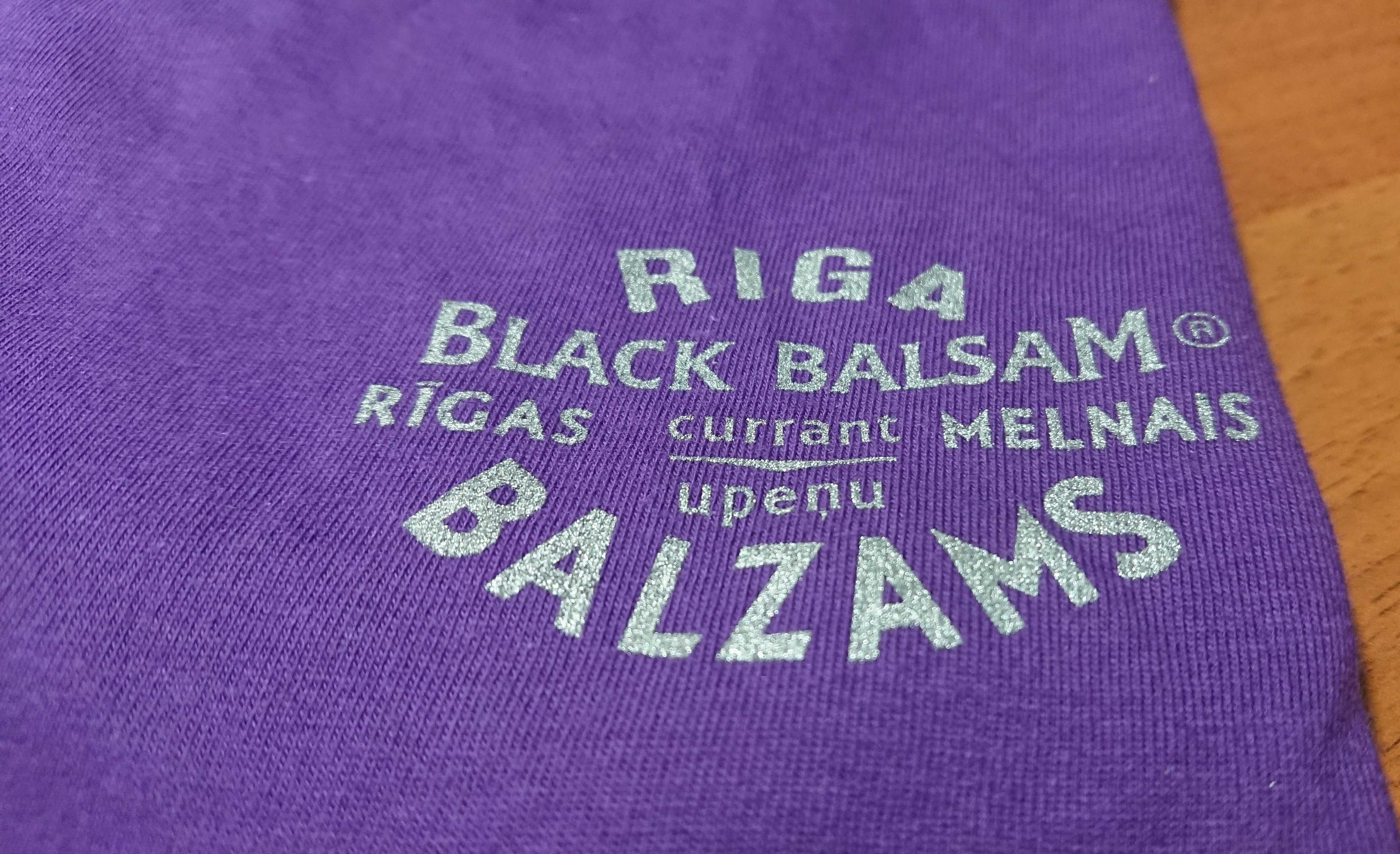 Нова Жіноча футболка B&C Riga Black Balzam розмір М Фіолетова