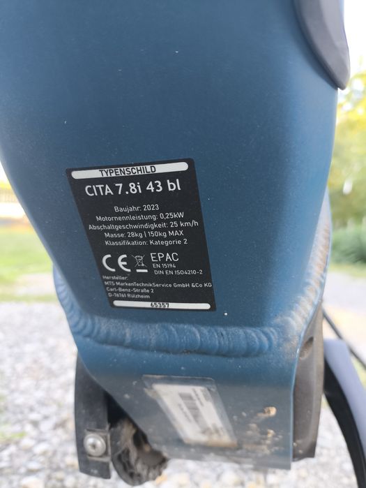 Rower elektryczny Fischer Cita