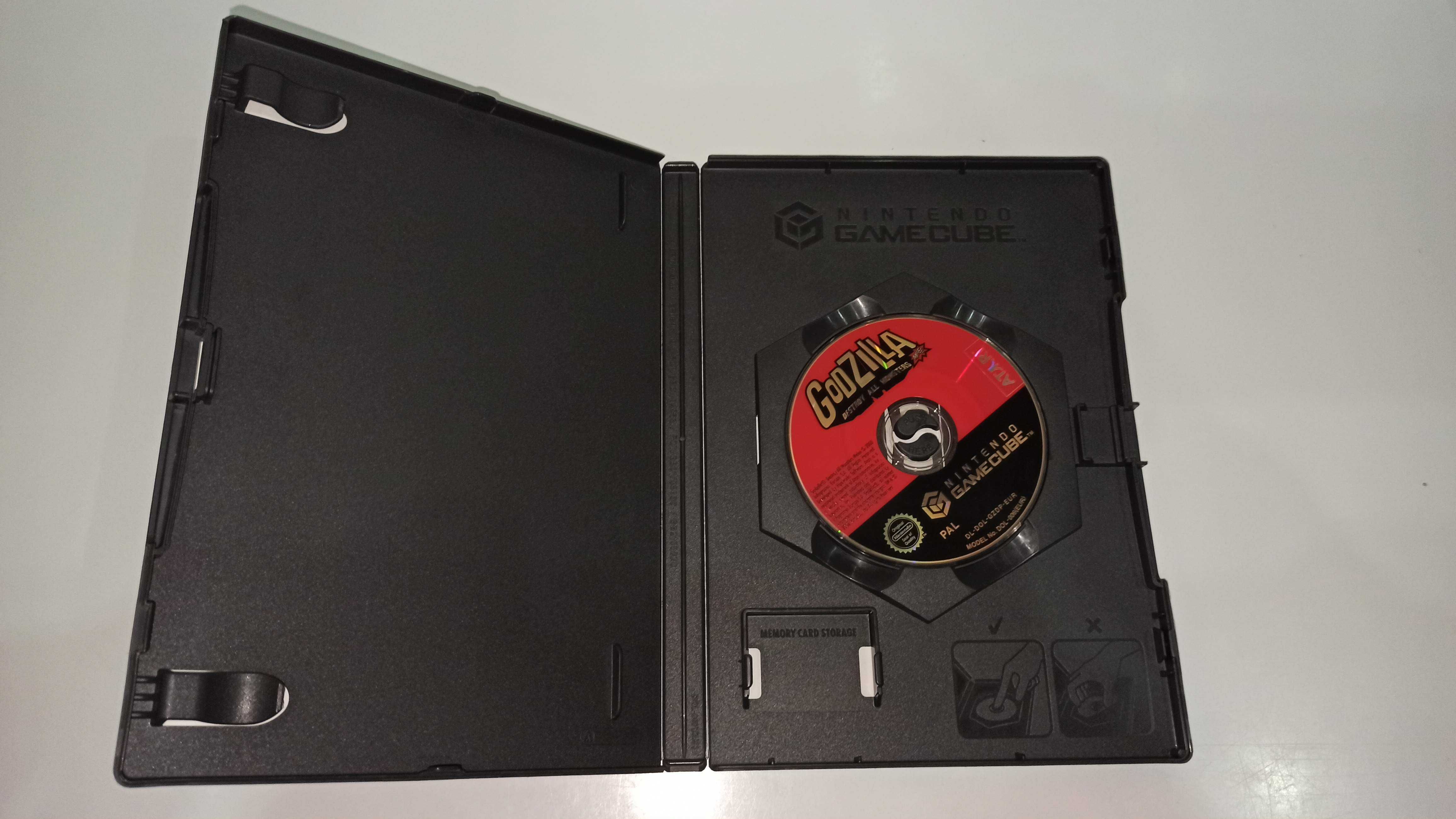 nintendo gamecube GODZILLA DESTROY ALL MONSTERS MELEE mega unikat