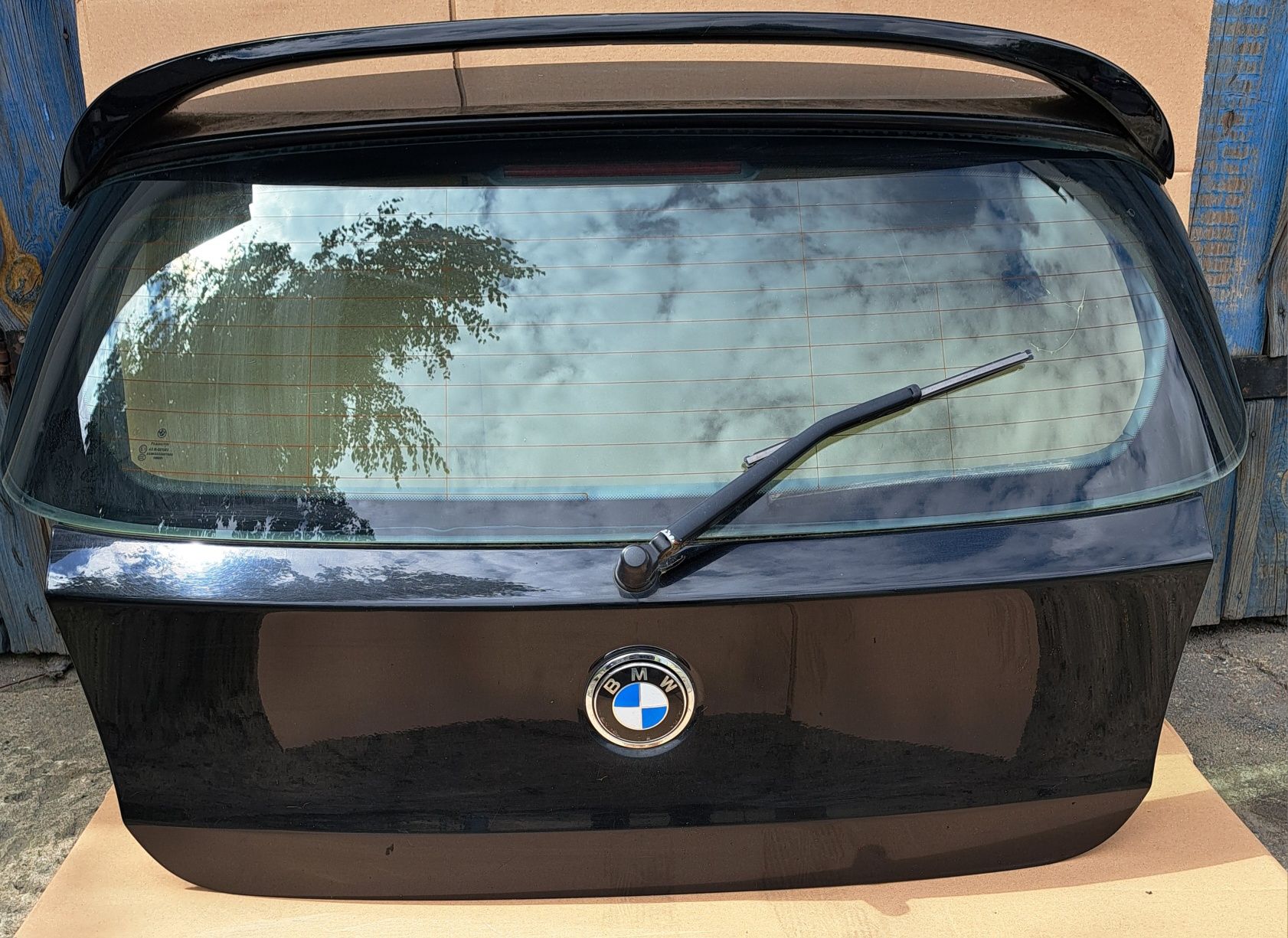 Bmw E87 Klapa lotka spojler komplet Schwarz 2