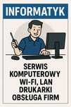 Informatyk - Naprawa latopów, PC , sieci Wifi, Lan, VPN