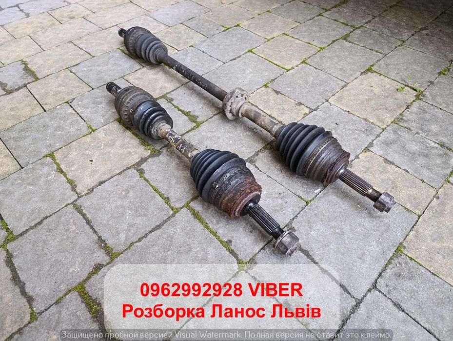 Піввісь Шруз Полуось Привід права ліва Lanos 1.5 8V
