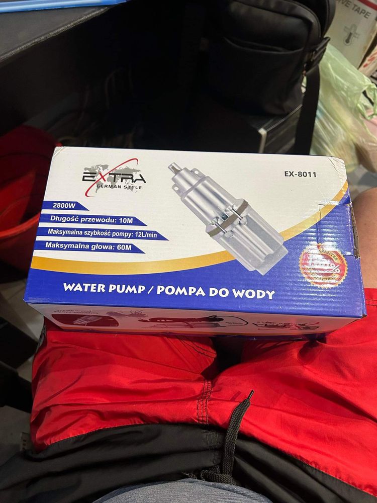 Pompa membranowa do wody czystej i brudnej ruska 2800W