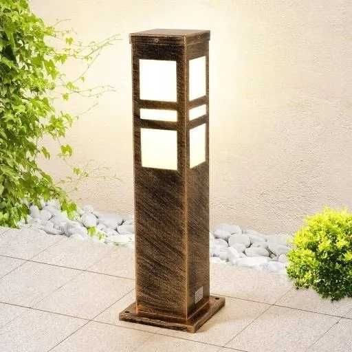 Savineo Lampa Ogrodowa 60cm Stojąca Słupek Zewnętrzny
