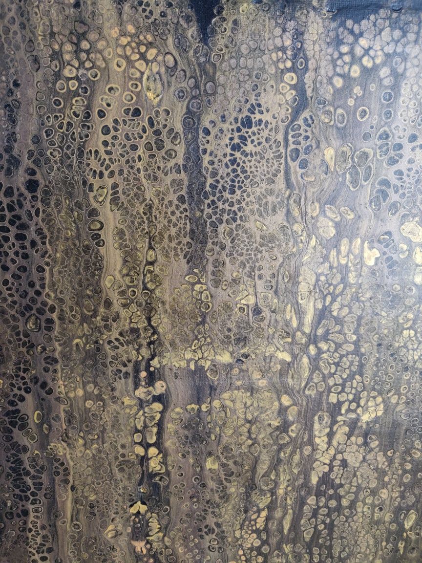 Картина ручної роботи "Золотий дощ", розмір 40×70