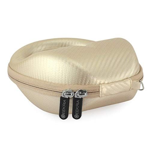 Twarde etui na słuchawki Złote