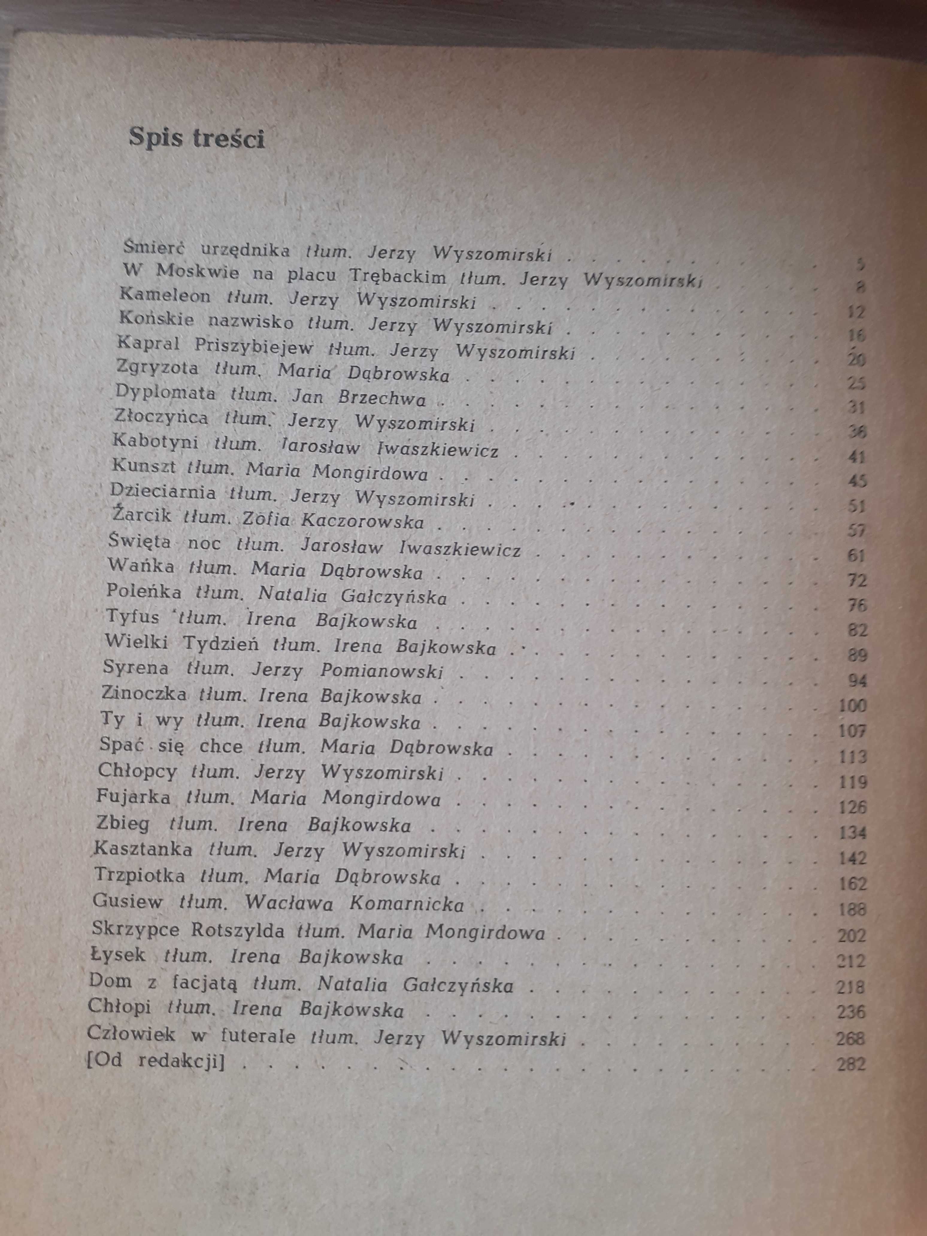 Antoni Czechow- Opowiadania