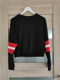 Czarny sweter damski Bershka r. S