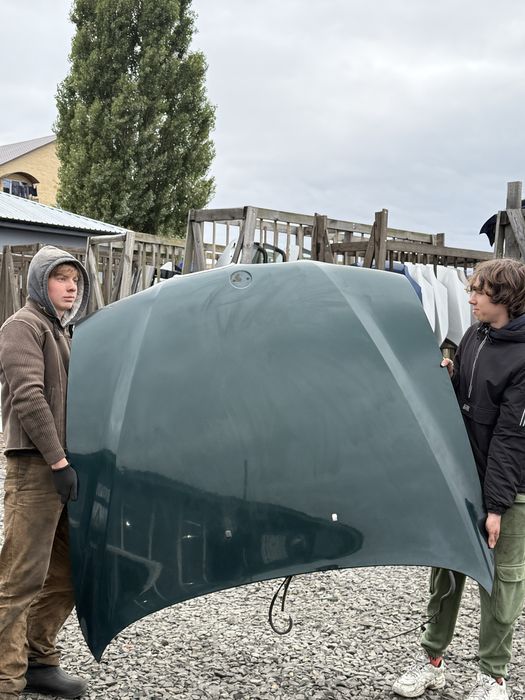 BMW E39 Капот Зелений Оксфорд Грін капот Рестайл Дорестайл Шрот е39