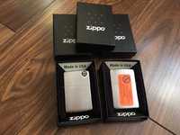 Новые оригинальные зажигалки Zippo Regular Brushed Chrome 200