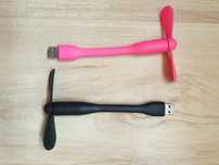 Wiatraczek zasilany z USB  (laptop, powerbank).