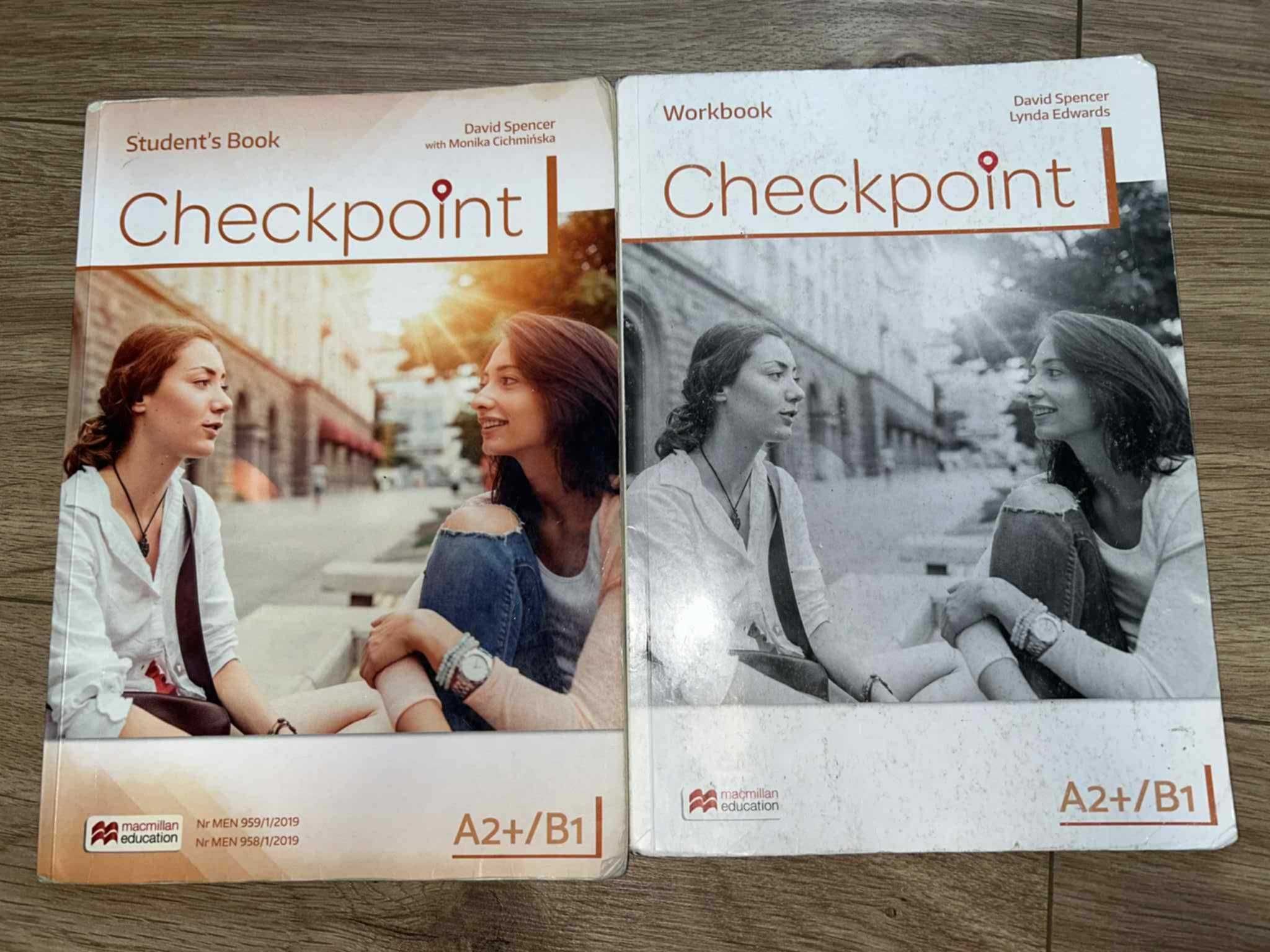 Podręcznik i zeszyt ćwiczeń Język Angielski Checkpoint A2/+B1