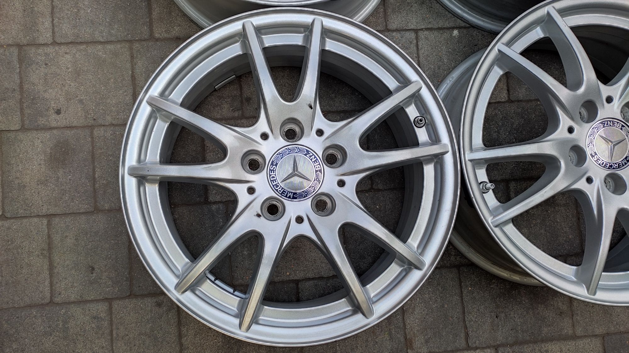 Felgi Mercedes VW audi skoda seat 16 cali 6.5J ET49 5x112 Ori czujniki