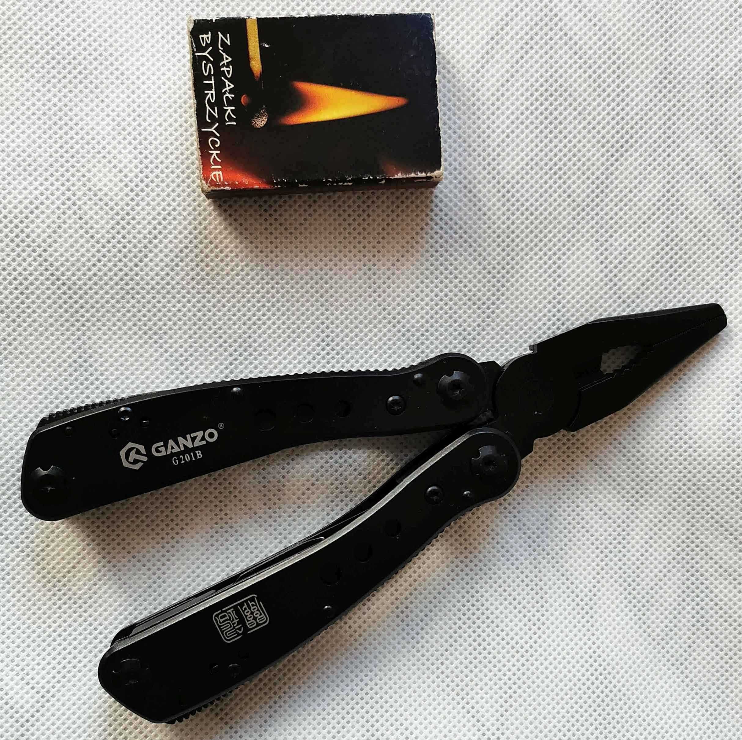 GANZO G201-B Multitool Zestaw Narzędzi 14 Funkcji 265g