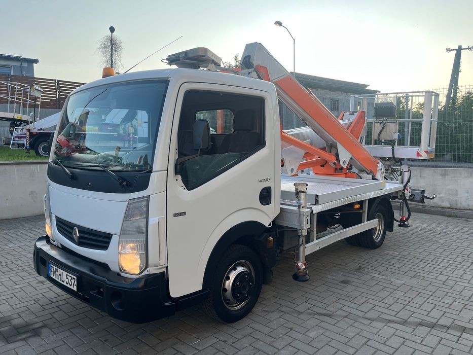 Renault Podnośnik Koszowy Multitel mx210 21 Metrów 10 w Bok jak Wumag Ruthmann Gsr  Podnośnik Koszowy 21 Metrów multitel mx210 Import bdb stan !