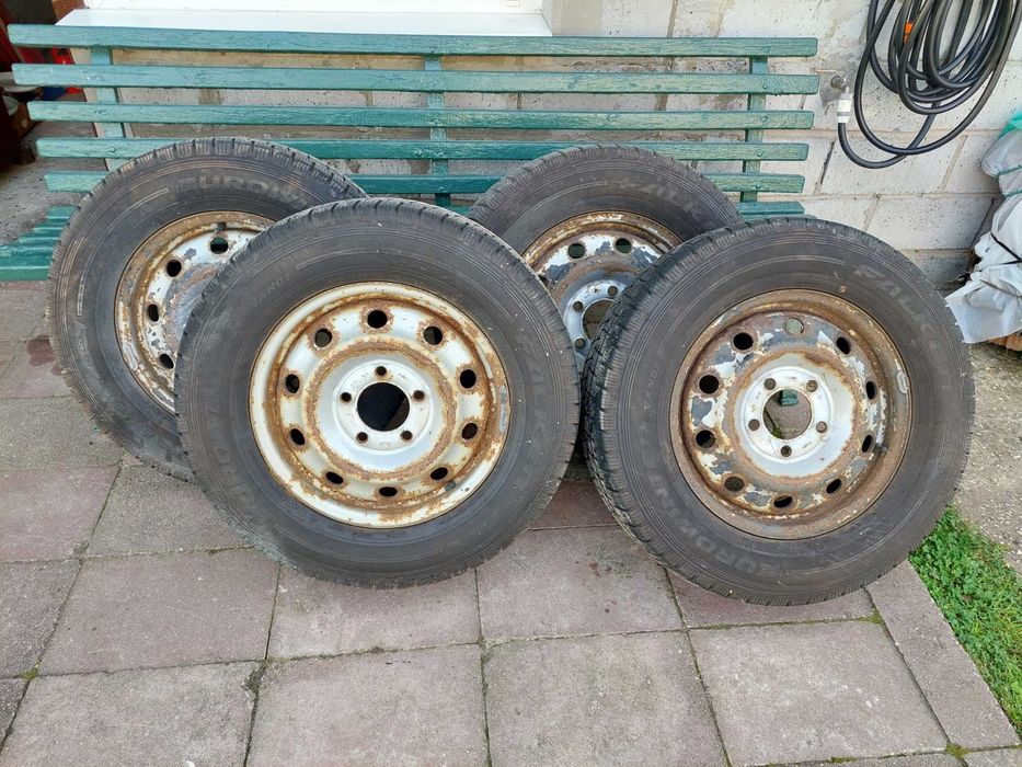 Koła 225/65 R16 C Master II Movano opony zimowe bieżnik 9mm - Kpl. 4 s