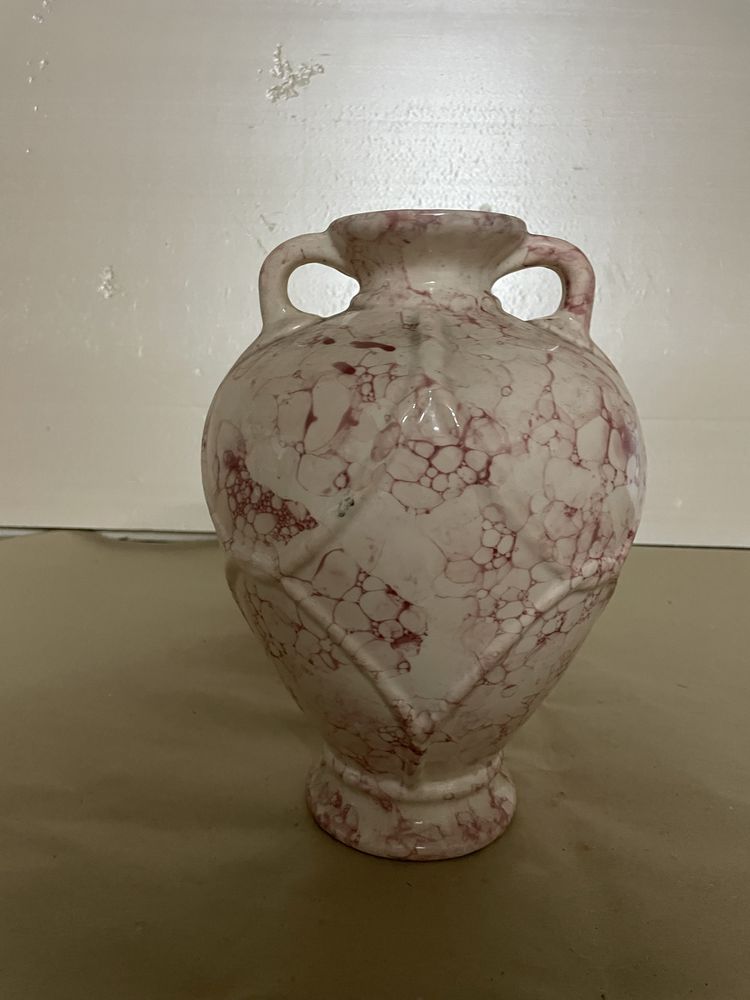 Jarro cerâmica rosa