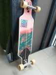 deskorolka prawie nieużywana longboard oxelo drop