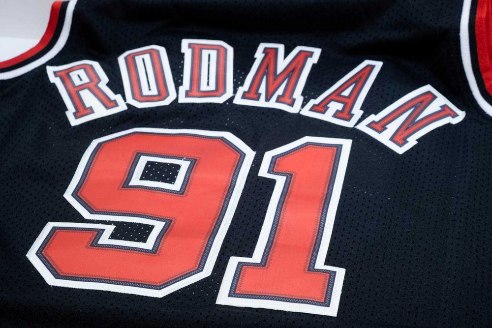 Koszulka NBA, koszykówka, Chicago Bulls, Rodman, black, roz M, nowa