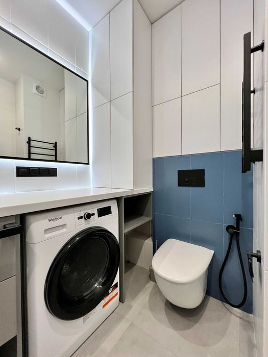 Гармонійна 1-кім 44м2 з двостороннім плануванням в ЖК Республіка