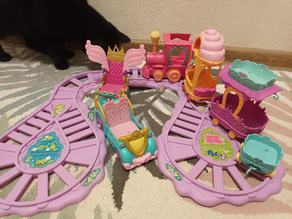 Ігрові набори my little pony машина і карета, залізниця і потяг