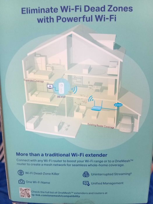 Extensor de Wi-Fi novo