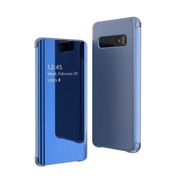 Etui Clear View do Samsung Galaxy S10 +Szkło Hartowane
