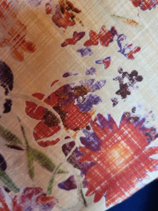 Calças da Zara flores 40