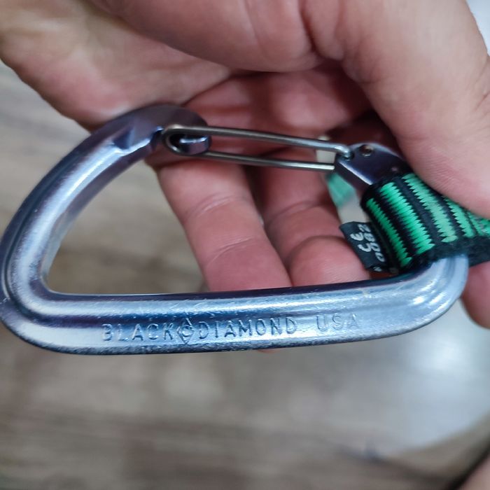 Страхувальна система Black Diamond Momentum + 2 оттяжки з карабінами