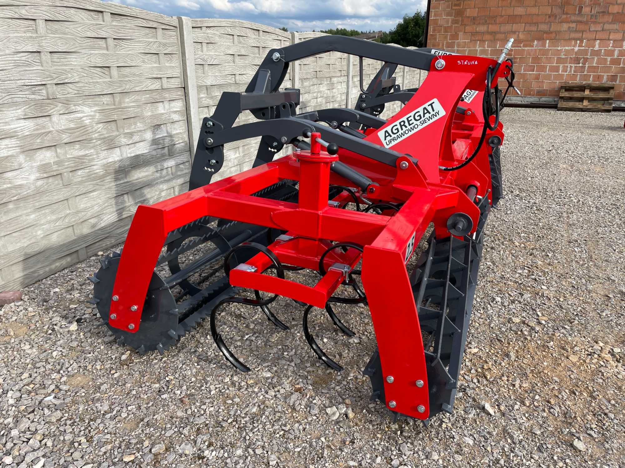 Agregat uprawowo siewny Euro-Masz 2,5m/2,7m/3,0m PROMOCJA!! 2025r