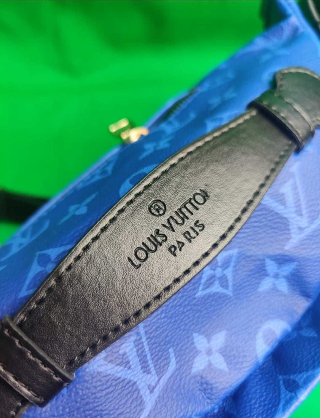 Nerka saszetka niebieska unisex louis vuitton nerki lv hit