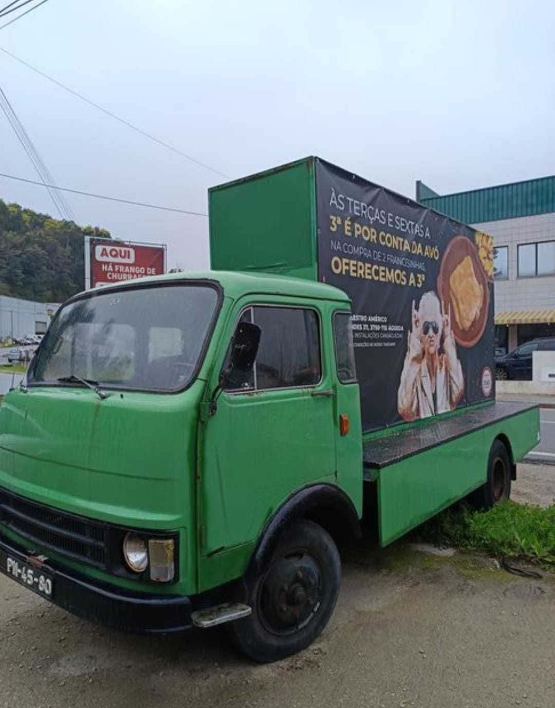 Carrinha Fiat Publicidade