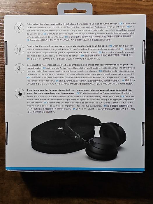 Sennheiser Accentum Plus Wireless (Czarny)
Słuchawki Wokółuszne