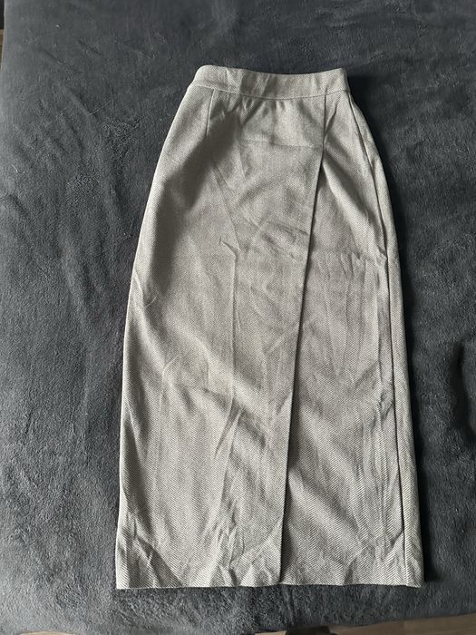 Спідниця міді тепла з вовною