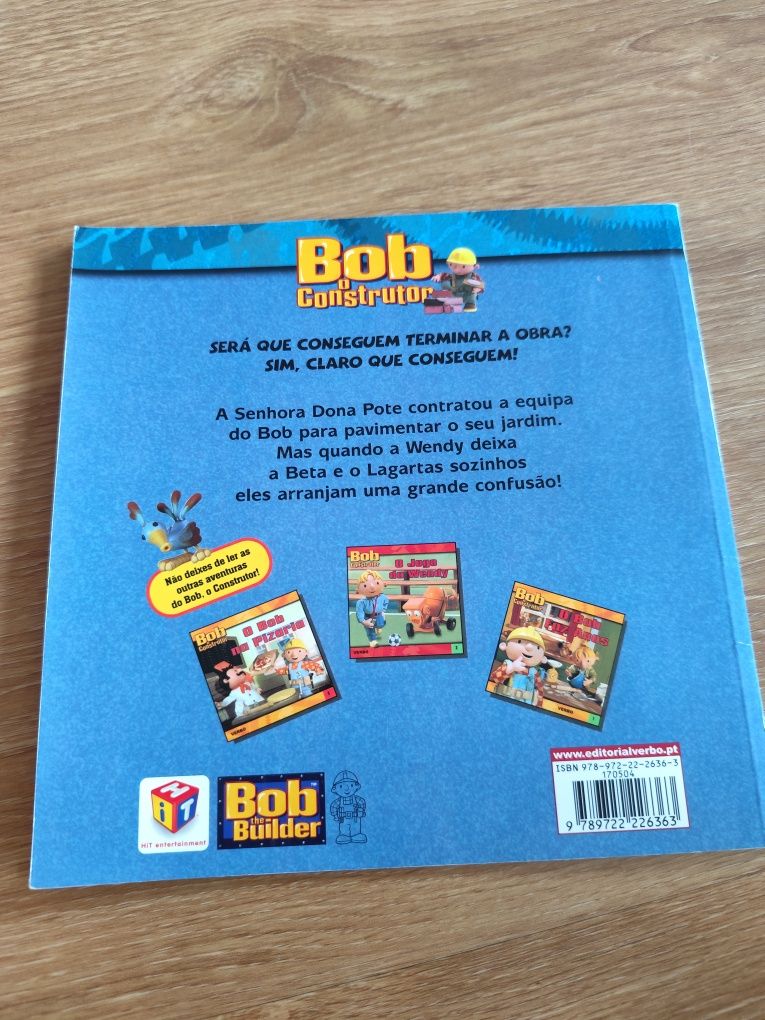 Livro bob o construtor um trabalho em equipa