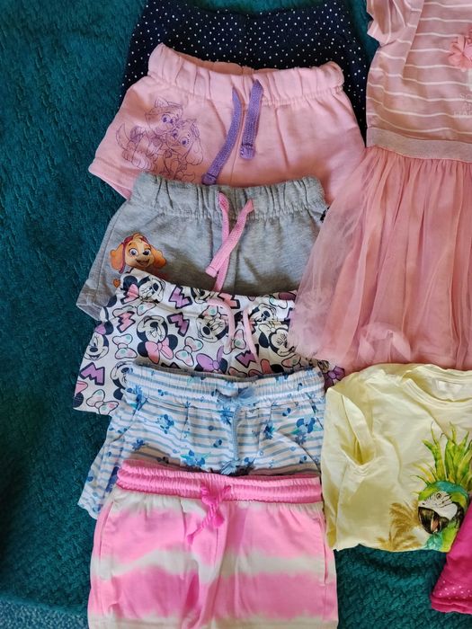 Sukienki, bluzki i spodnie komplet 110