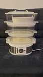 Morphy Richards 470001, 3 poziomowy parowar, 9L