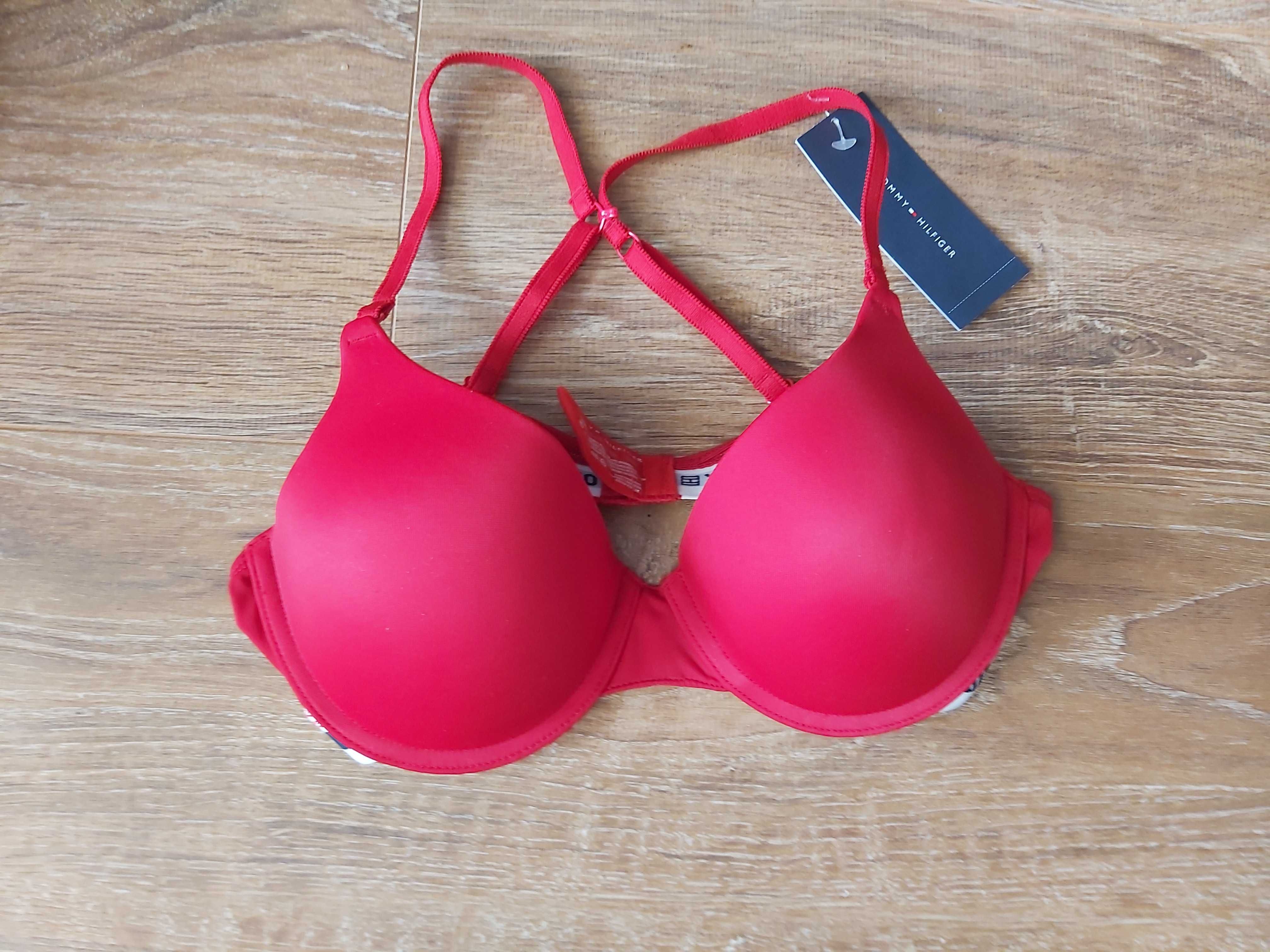 Nowy biustonosz push-up Tommy Hilfiger 80B